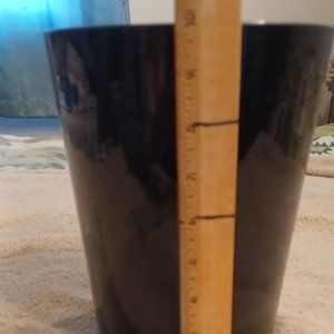 Black Plastic Waste Basket